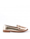 Women's mocassin in faux leather