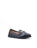 Women's mocassin in faux leather