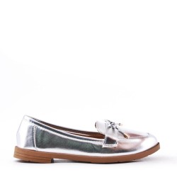 Women's mocassin in faux leather