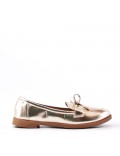 Women's mocassin in faux leather