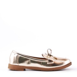 Women's mocassin in faux leather