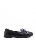 Women's mocassin in faux leather