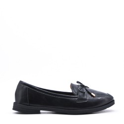 Women's mocassin in faux leather