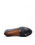 Mocassin en simili cuir pour femme