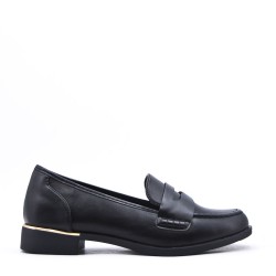 Women's mocassin in faux leather