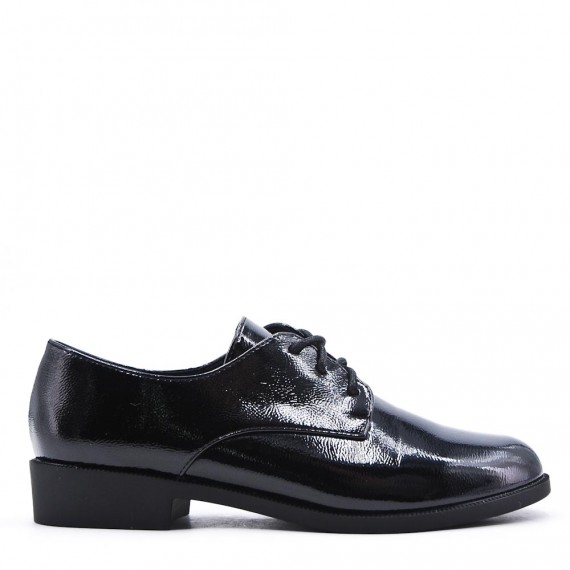 Derby in faux leather for women