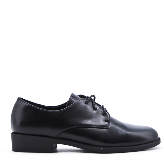 Derby in faux leather for women