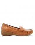 Women's mocassin in faux leather Big size