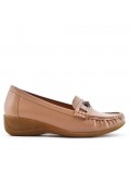 Women's mocassin in faux leather Big size