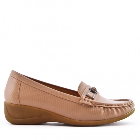 Mocassin en simili cuir pour femme Grande taille