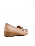 Women's mocassin in faux leather Big size