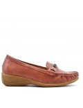 Women's mocassin in faux leather Big size