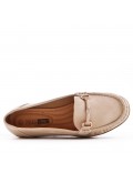 Women's mocassin in faux leather