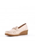 Women's mocassin in faux leather