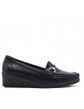 Women's mocassin in faux leather