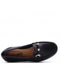 Women's mocassin in faux leather