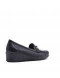 Women's mocassin in faux leather