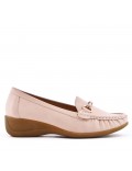 Women's mocassin in faux leather Big size