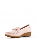 Women's mocassin in faux leather Big size