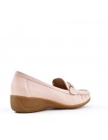 Mocassin en simili cuir pour femme Grande taille