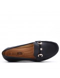 Women's mocassin in faux leather Big size