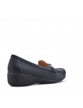 Women's mocassin in faux leather Big size