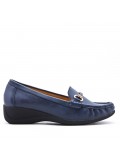 Women's mocassin in faux leather Big size