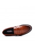 Imitation leather moccasin