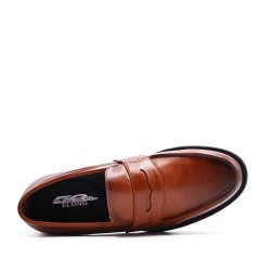 Imitation leather moccasin