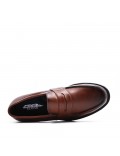 Imitation leather moccasin