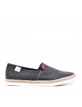 Men's faux leather sneaker