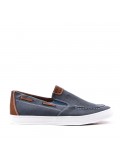 Men's faux leather sneaker