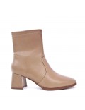 Ankle boot in a mix of materials for autumn and winter