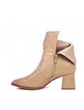 Ankle boot in a mix of materials for autumn and winter