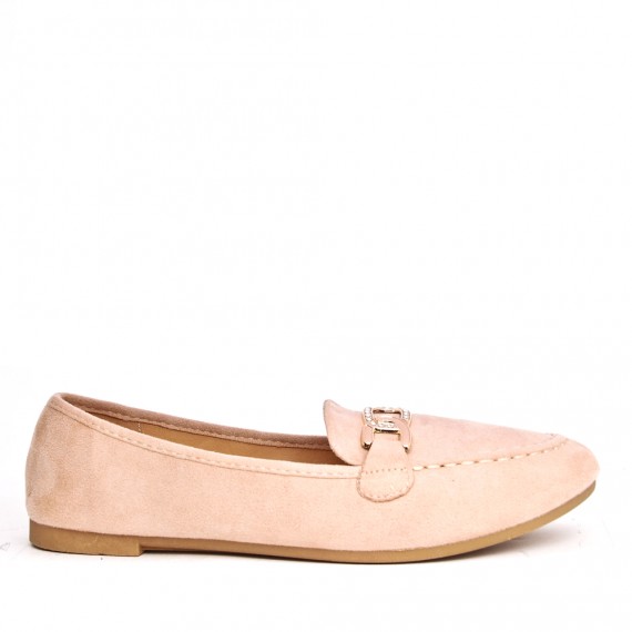 Derby in faux suede for women