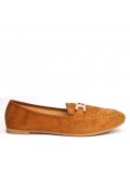 Derby in faux suede for women