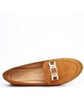 Derby in faux suede for women