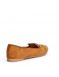 Derby in faux suede for women