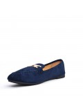 Derby in faux suede for women