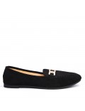 Derby in faux suede for women