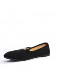 Derby in faux suede for women