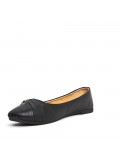 Big size-Derby in faux leather for women