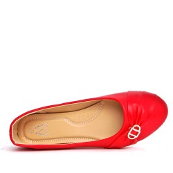 Grande tailles-Derby en simili Cuir pour femme