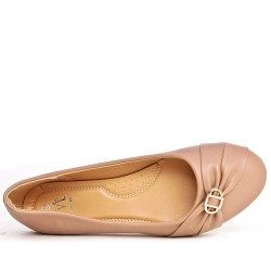 Grande tailles-Derby en simili Cuir pour femme