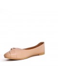 Big size-Derby in faux leather for women