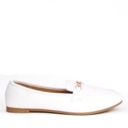 Grande tailles-Derby en simili Cuir pour femme