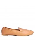 Big size-Derby in faux leather for women