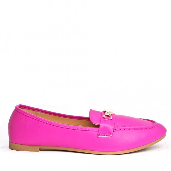 Grande tailles-Derby en simili Cuir pour femme