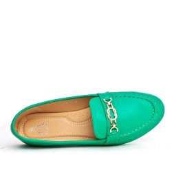 Grande tailles-Derby en simili Cuir pour femme