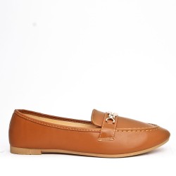 Big size-Derby in faux leather for women